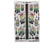 Firebrand RC Flames Rasta Decal Sheet (8.5x14") | product-related