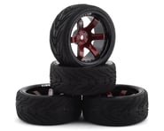 Firebrand RC Bloodshot RT9 Pre-Mounted On-Road Tires (4) (Red/Black) | product-also-purchased