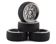 Firebrand RC Darkmatter D23 Pre-Mounted 2-Piece Drift Tires (4) (Smoke Chrome) | product-also-purchased