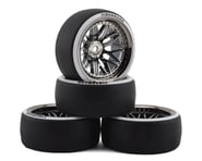 Firebrand RC Darkmatter D29 Pre-Mounted 2-Piece Drift Tires (4) (Smoke Chrome) | product-also-purchased