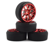 Firebrand RC Hypernova XDR 5° Pre-Mounted Slick Drift Tires (4) (Red Chrome) | product-also-purchased