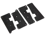 HB Racing Carbon Fiber Suspension Arm Cover Set (Graphite) | product-also-purchased