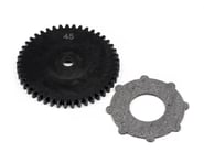 more-results: The more teeth on the clutch bell (or fewer the teeth on the spur gear) the more top s
