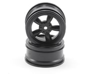 more-results: This is a set of two 26mm Black 5 Spoke Vintage wheels from HPI Racing. The Vintage Se