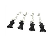 Hot Racing 1/10 Aluminum EZ Pulls w/Body Clips (Black) (4) | product-also-purchased