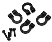 Hot Racing 1/10 Aluminum Tow Shackle D-Rings (4) (Black) | product-related