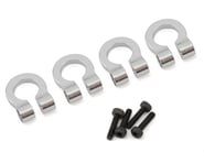 Hot Racing 1/10 Aluminum Tow Shackle D-Rings (Silver) (4) | product-related