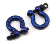 Hot Racing 1/10 Scale Aluminum D-Rings (Blue) (2) | product-related