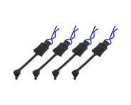 Hot Racing 1/10 Body Clip Retainers (Blue) (4) | product-also-purchased