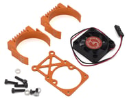 Hot Racing Traxxas Clip-On Two-Piece Motor Heat Sink w/Fan (Orange) | product-also-purchased