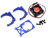 Hot Racing Clip-On Two-Piece Motor Heat Sink w/Fan (Blue) | product-also-purchased