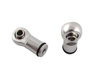 Hot Racing Aluminum Revo Style Ball Shock Ends (Silver) | product-related