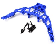Hot Racing Axial Yeti Aluminum Front Upper Chassis Bulkhead Clip (Blue) | product-related
