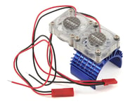 Team Integy Super Twin Fan 540/550 Motor Heatsink (Blue) | product-related