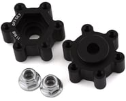 JConcepts Tribute 12mm Aluminum Hex Adaptor (Black) (2) (11mm Offset) | product-also-purchased
