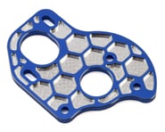 JConcepts B6.1/B6.1D Aluminum "3 Gear" Layback Honeycomb Motor Plate (Blue) | product-also-purchased