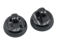JConcepts Fin Aluminum 12mm V2 Shock Cap (Black) (2) | product-also-purchased
