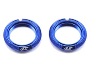 JConcepts Fin Aluminum 12mm Shock Collar (Blue) (2) | product-also-purchased
