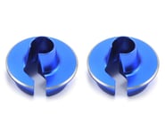 JConcepts +5mm Fin Aluminum Off-Set Shock Spring Cup (Blue) (2) | product-also-purchased