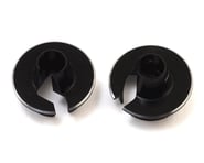JConcepts +5mm Fin Aluminum Off-Set Shock Spring Cup (Black) (2) | product-also-purchased