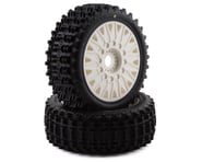 JConcepts Magma Pre-Mounted 1/8 Buggy Tires w/Cheetah Wheel (White) (2) | product-related