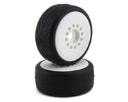 JConcepts Speed Claw Belted Tire Pre-Mounted w/Cheetah Speed-Run Wheel (White) | product-related