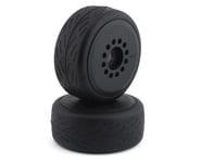 JConcepts Speed Claw Belted Tire Pre-Mounted w/Cheetah Speed-Run Wheel (Black) | product-related