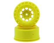 JConcepts 12mm Hex Hazard Short Course Wheels w/3mm Offset (Yellow) (2) (SC5M) | product-also-purchased