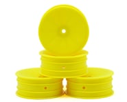 JConcepts 12mm Hex Mono 2.2 Front Wheels (4) (B6/B5/RB6) (Yellow) | product-also-purchased