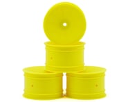 JConcepts 12mm Hex Mono 2.2 Rear Wheels (4) (B6/B74/RB6) (Yellow) | product-related