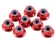 Kyosho 4x5.6mm Steel Flanged Locknut (Red) (8) | product-also-purchased