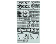 Kyosho MP10 Decal Sheet | product-related