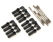 Lunsford "Super Duty" Kyosho LAZER ZX6.6 Titanium Turnbuckle Kit w/Ball Cups (6) | product-also-purchased