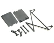 Losi Rock Rey Rear Tower Support & Mud Guards (Grey) | product-also-purchased