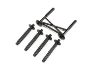 Losi Rear Body Support and Body Posts, Black: LMT | product-also-purchased