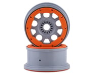 Losi DBXL-E 2.0 4.75" 1/5 Beadlock Wheels w/24mm Hex (Silver/Orange) (2) | product-also-purchased