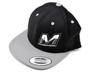 Mugen Seiki "M" Logo Flat Bill Hat (One Size Fits All) (Black/Silver) | product-related