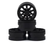 Pit Bull Tires Raceline Clutch 1.55 Aluminum Beadlock Crawler Wheels (Black) (4) | product-related