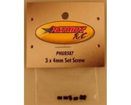 more-results: Patriot Hobbies Unlimited 3x4mm Set Screws. Package includes six high quality set scre