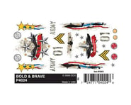 PineCar Dry Transfer Decals, Bold & Brave | product-related