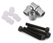 PSM Aluminum Shock Standoffs w/Bushings (Silver) (2) (+1mm) | product-also-purchased