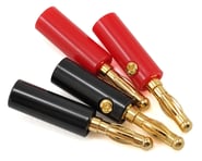 ProTek RC 4.0mm Gold Plated Banana Plugs (2 Red/2 Black) | product-also-purchased