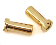 ProTek RC Low Profile 5mm "Super Bullet" Solid Gold Connectors (2 Male) | product-related