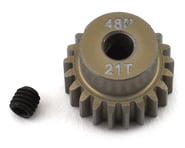 ProTek RC 48P Lightweight Hard Anodized Aluminum Pinion Gear (3.17mm Bore) (21T) | product-also-purchased