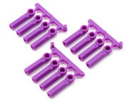 RPM Long Shank 4-40 Rod Ends (Purple) (12) | product-related