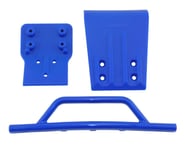 RPM Traxxas Slash 4x4 Front Bumper & Skid Plate (Blue) | product-related