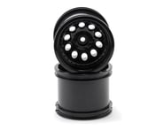 RPM Revolver 10 Hole Traxxas Electric Front/Nitro Rear Wheels (2) (Black) | product-related