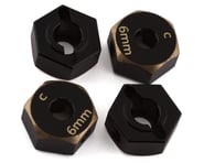 Samix MST CFX-W Brass Hex Adapter (4) (6mm) | product-related