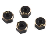Samix SCX10 II Brass 12mm Hex Adapter (4) (8mm) | product-related