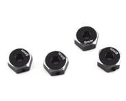Samix SCX10 II Aluminum 12mm Hex Adapter (Black) (4) (6mm) | product-also-purchased